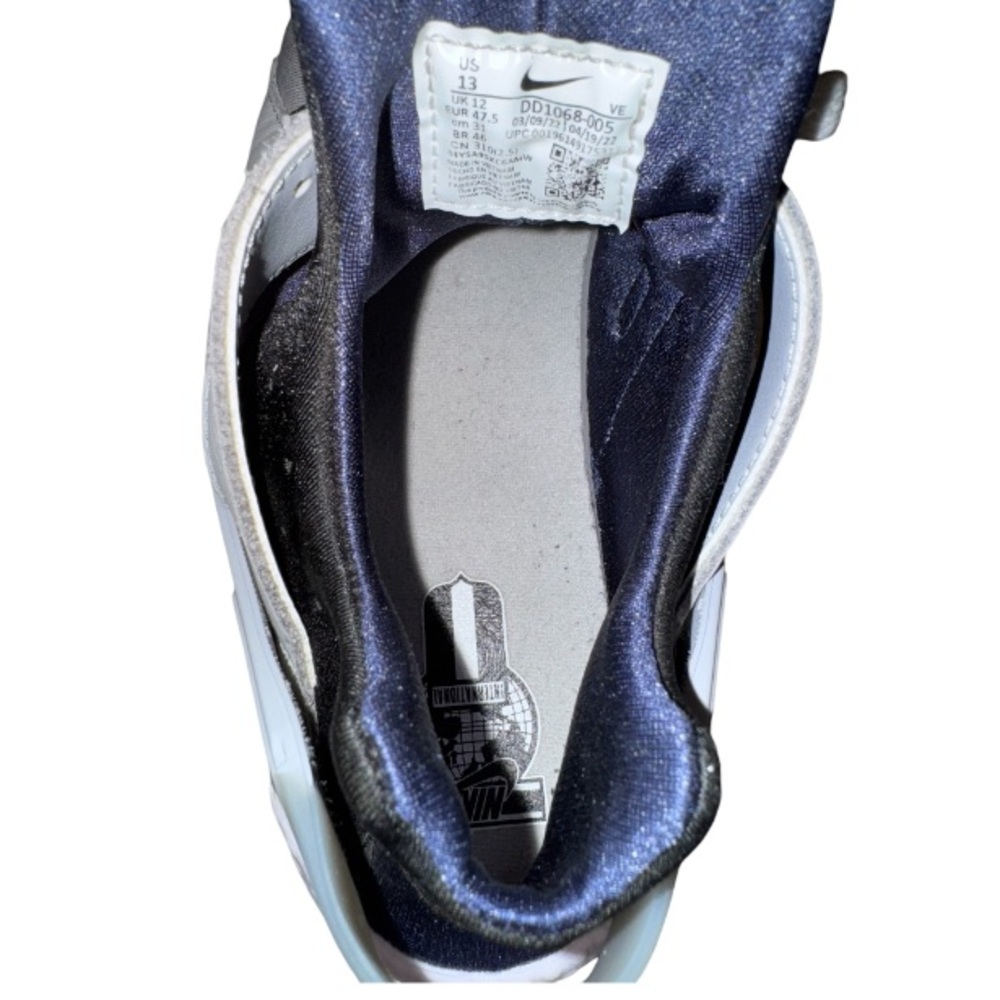 Mint! Nike AIR Huarache gray navy athletic men’s tennis shoes sneakers size 13 - Picture 9 of 17